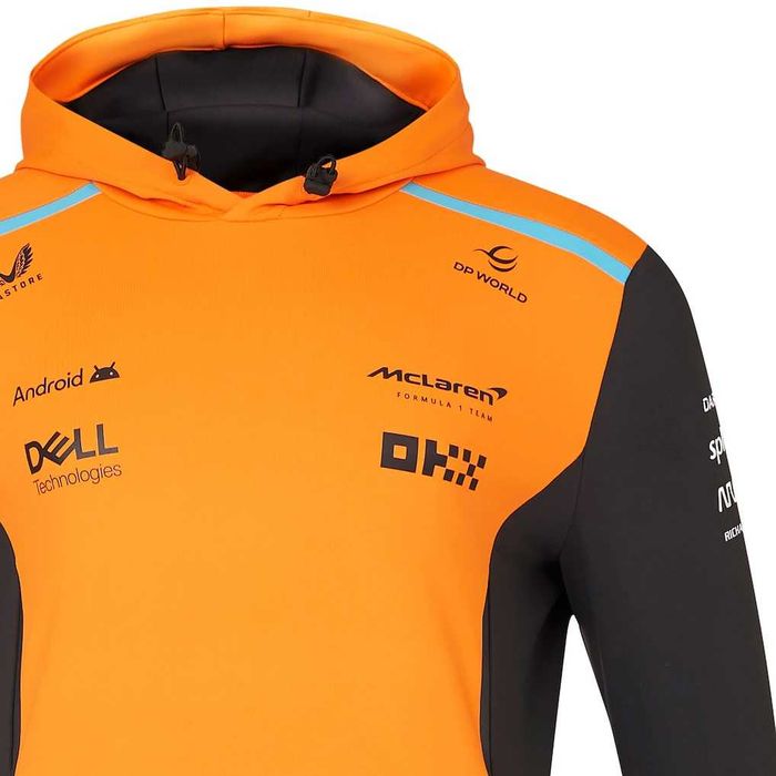 McLaren F1 Team Hooded Sweat - Оригинален мъжки суитшърт р-р L