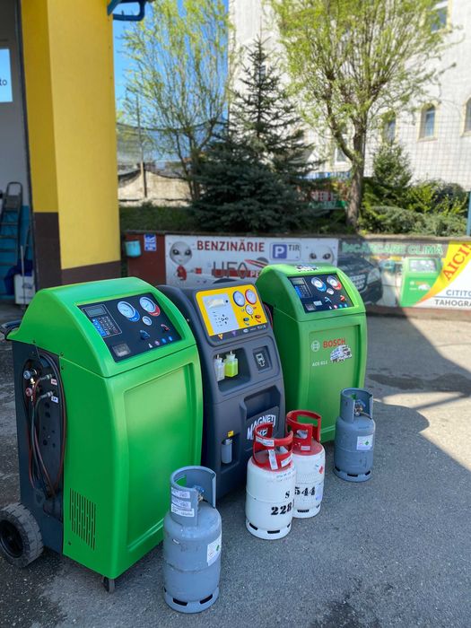 Încărcarea instalației de climatizare auto cu freon R134a (standard) și R1234yf (ecologic)