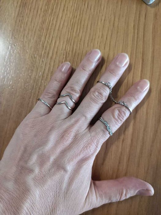 комплект колец для девушек