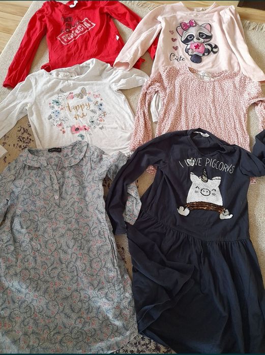 bluza bluze h&m danina line 4 5 6 ani marime 110 116 impecabile
