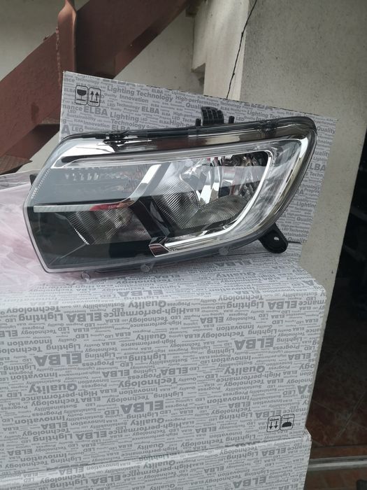 Faruri stânga cu led model de Rusia cu tub Logan, Sandero, Mcv 2017 -