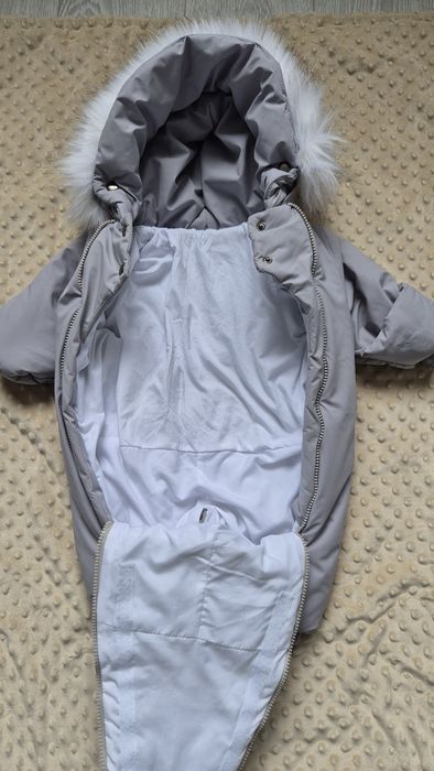 Детский зимний комбинезон-трансформер