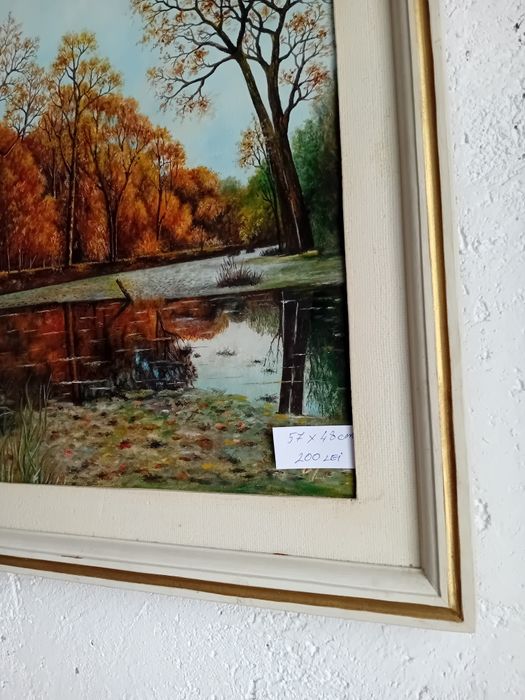 Ulei pe pânză vechi