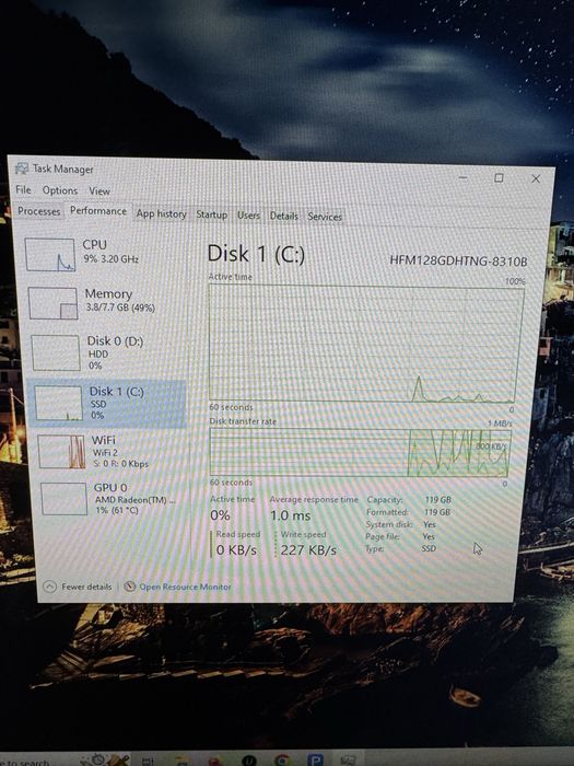 Calculator PC Desktop integrat Lenovo IdeaCentre AllInOne stare super