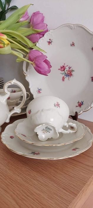 Сервиз за чай, костен порцелан, Edelstein Maria Theresia