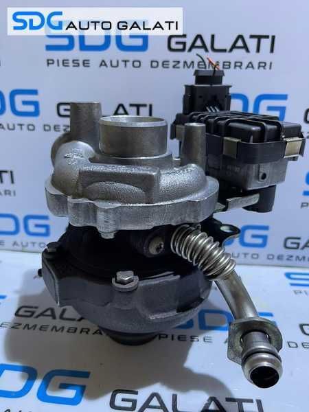 Turbo Turbina Turbosuflanta Dreapta Peugeot 407 2.7 HDI UHZ 2005 - 2010 Cod 4U3Q-6K682-AL 4U3Q6K682AL 723341-13 [B3817]