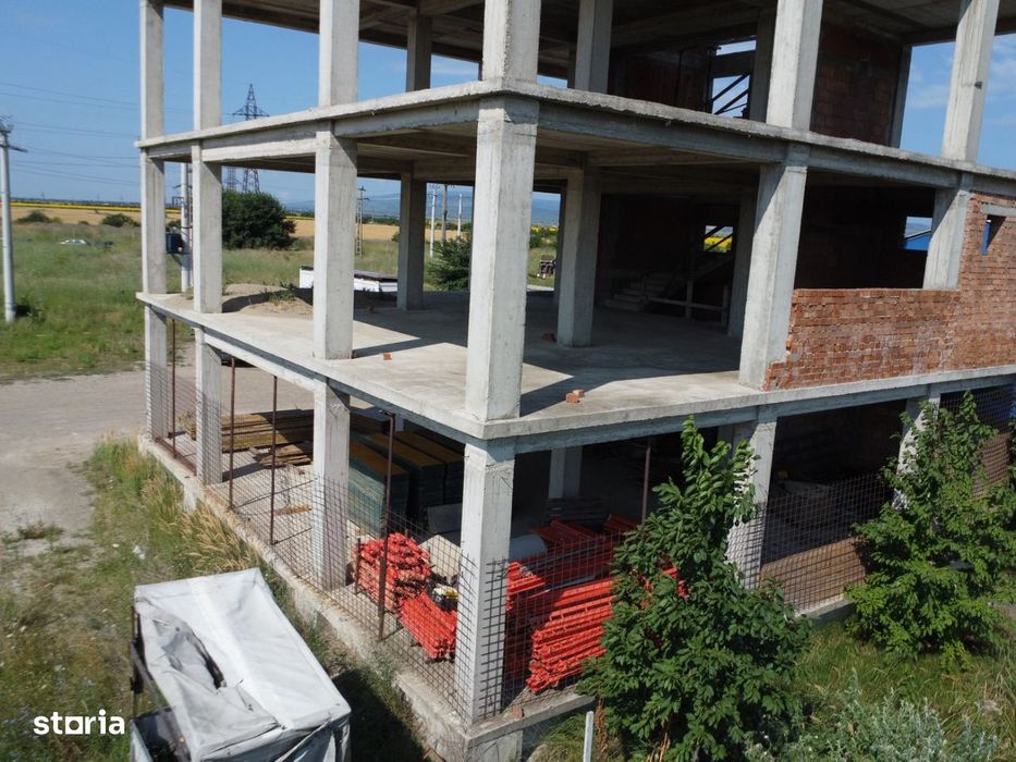 Construcție 2023 , P+2 | 735 mp | E85 | Acces TIR | Comision 0%