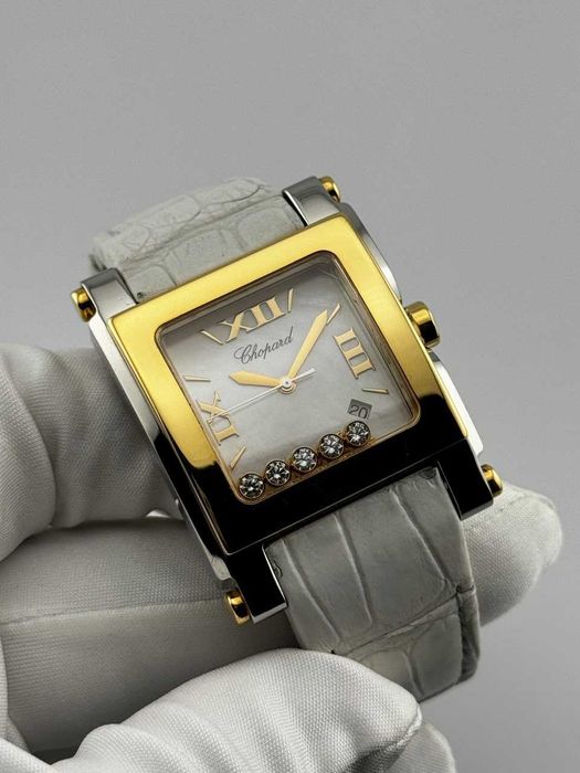Наручные золотые часы Chopard Happy Sport