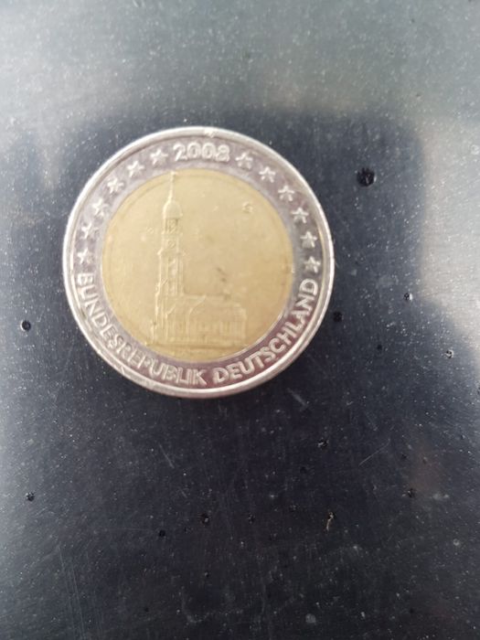 Moneda rara 2 euro germania 2008