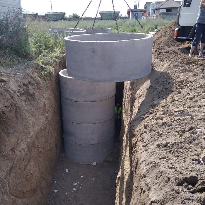 Монтаж септика под ключ