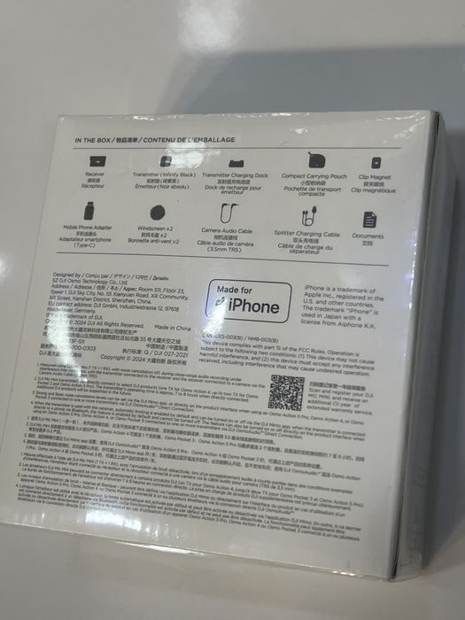 Dji Mic Mini , wireless Microphone , Nou , Sigilat