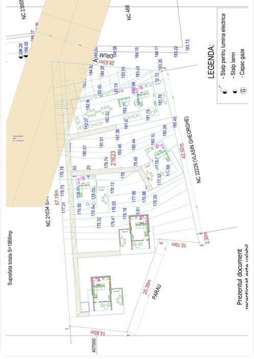 teren intravilan Monteoru cu autorizație construire casuțe de vacanță