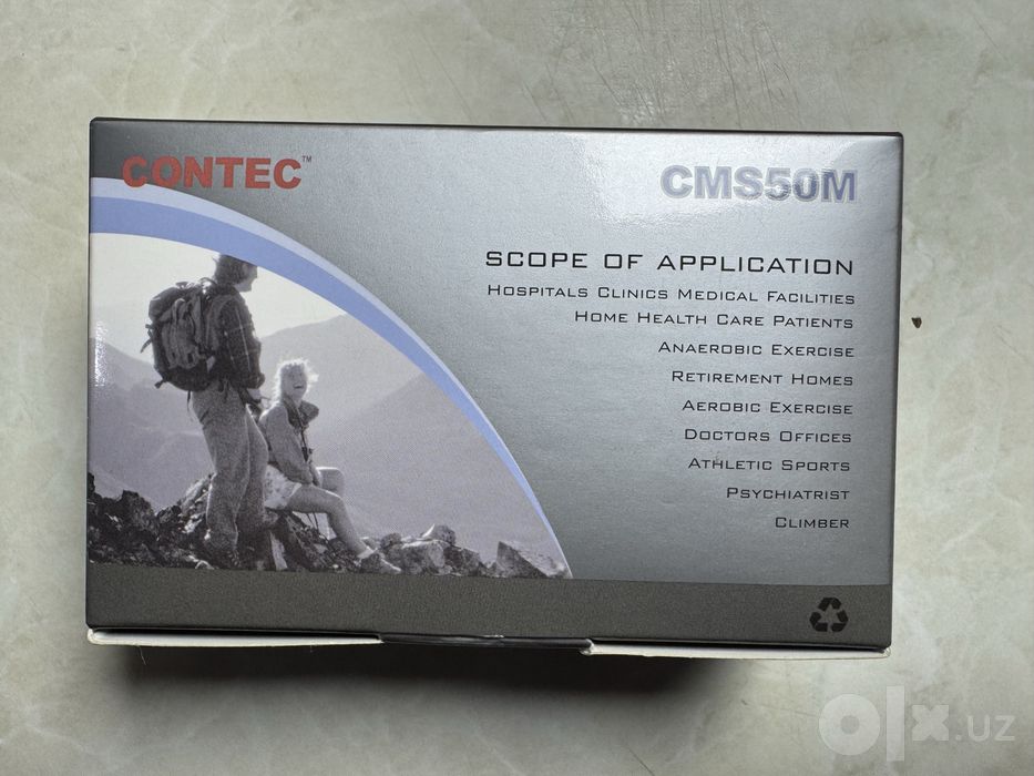‼️ Пульсоксиметр Contec CMS-50M — как новый, для детей и взрослых