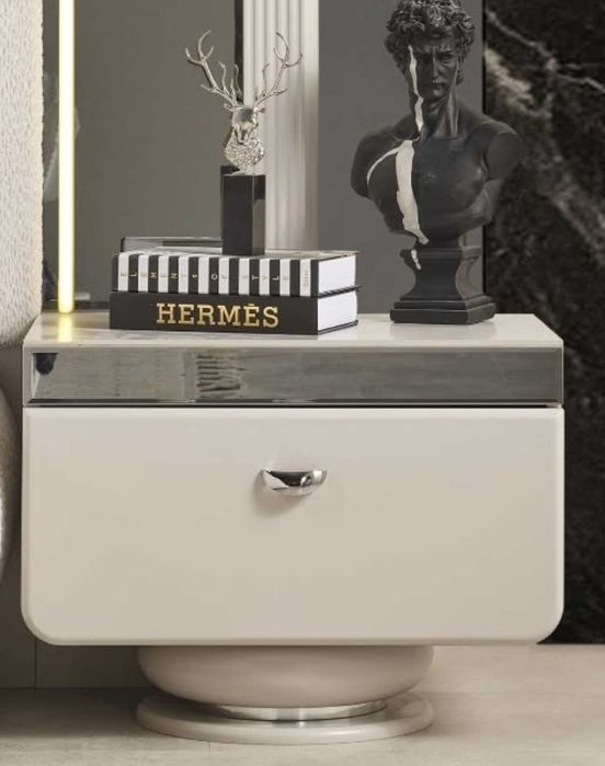 Нощни шкафчета  2 броя с ефект дизайн