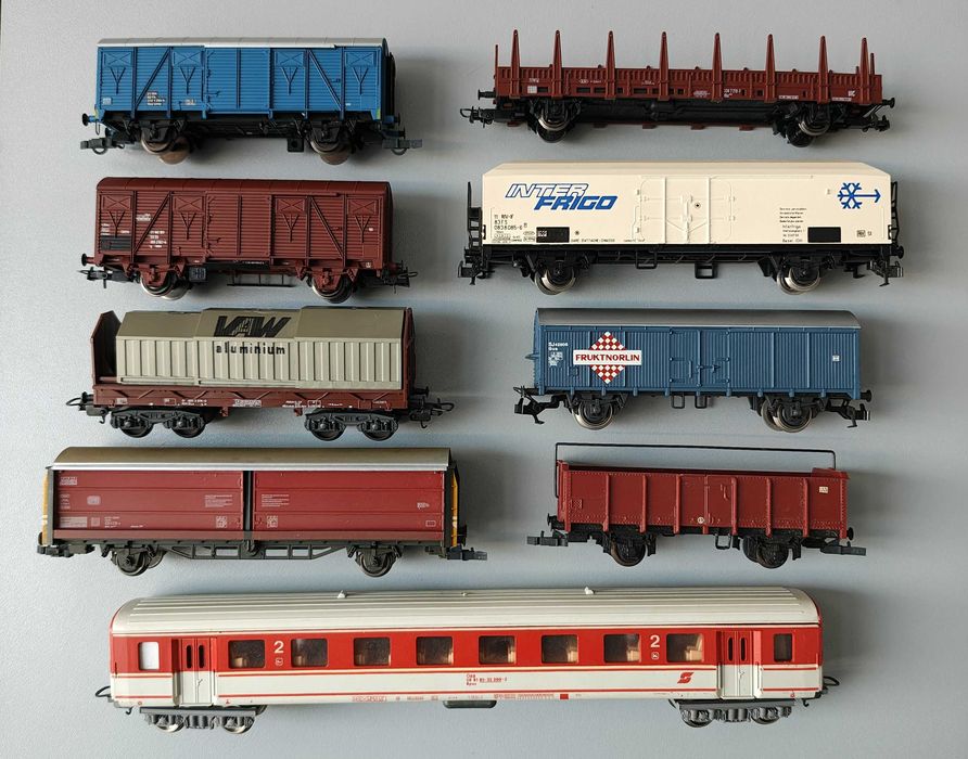 Vagoane trenulet electric H0 Trix, Heris, Kleinbahn, Lima etc