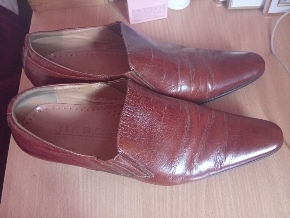 Мужские кожанные туфли