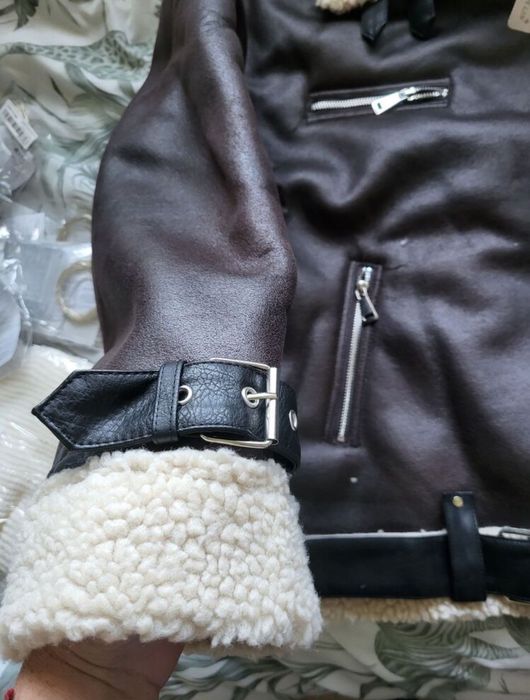 Дамско яке байкер