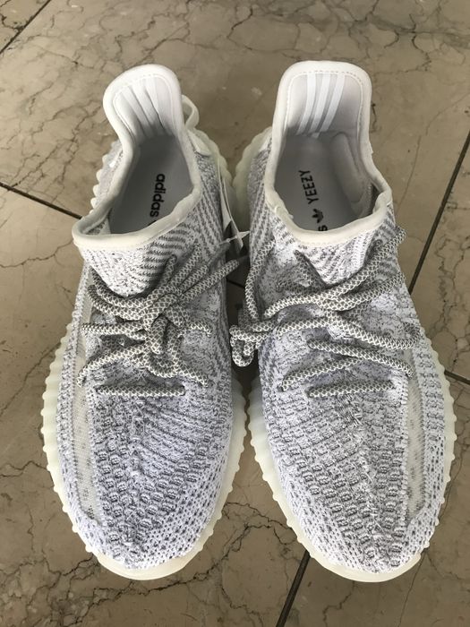 Adidas Yeezy Boost 350 V2 Static Silver Noi cu Eticheta Marimea 36, 37, 38 39 40 41 42, 43, 44