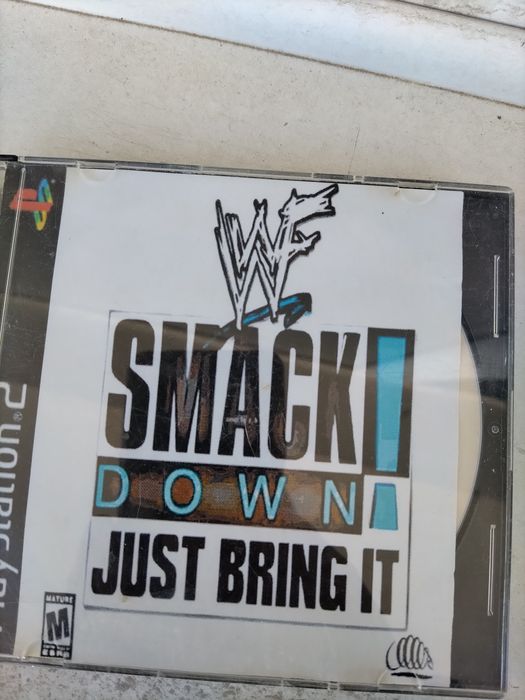 PS 2 Smack Down JUST bright