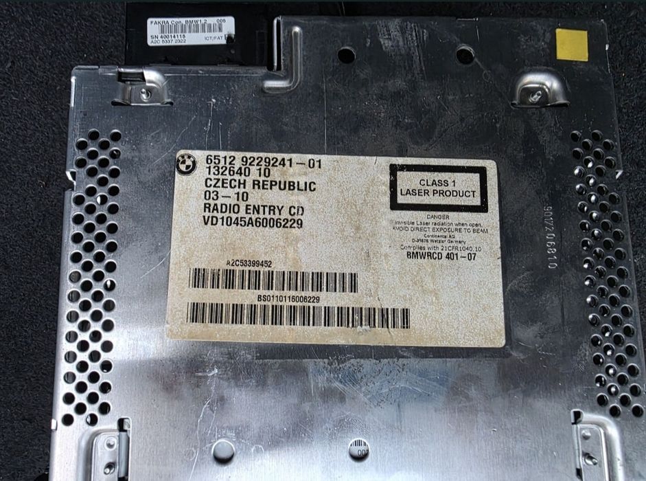 Cd-player/casetofon bmw seria 1/e87