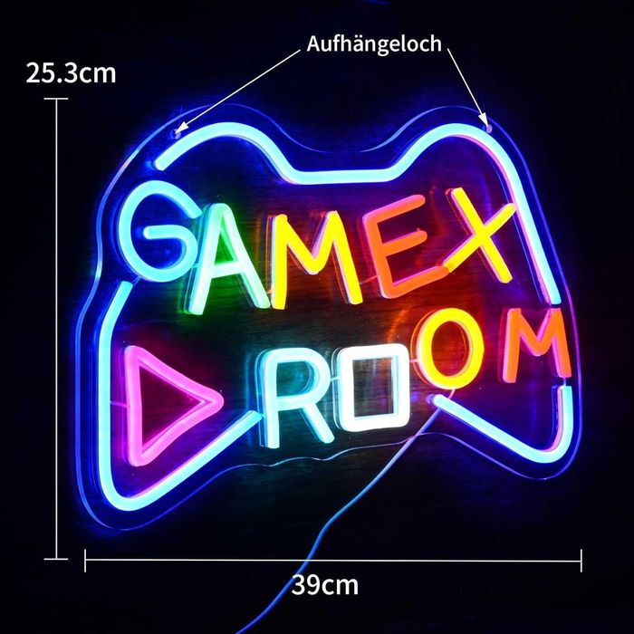 LED неонова табела, Game Room