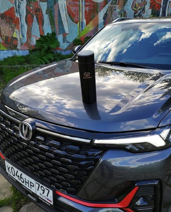 Термо кружка с индикацией температуры.