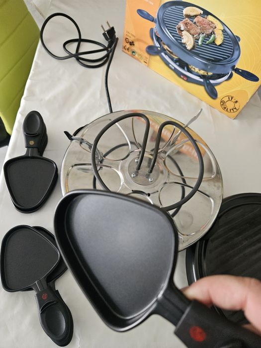 Grill electric cu raclete