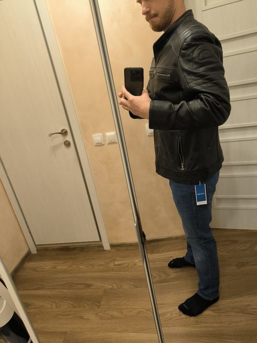 Кожено яке естествена кожа