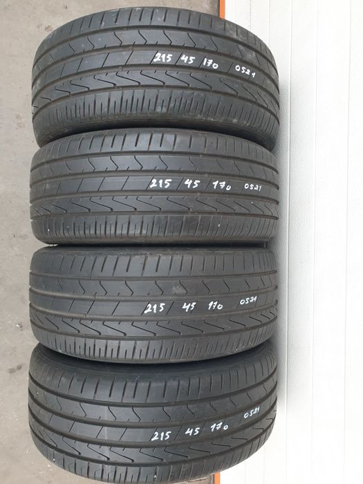 Летни гуми 4 броя HANKOOK VentusPrime3 215 45 R17 дот 0521