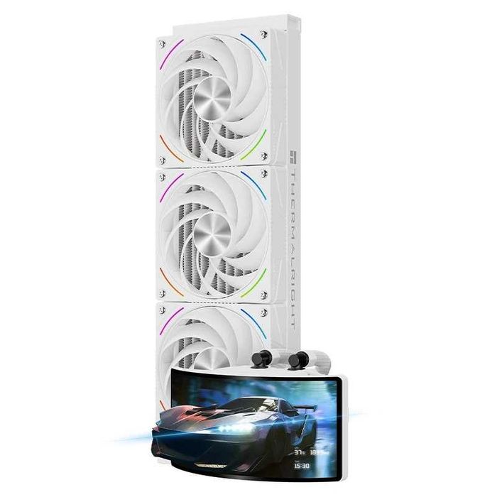 Thermalright Wonder / RAINBOW Vision 360 OLED alb/negru