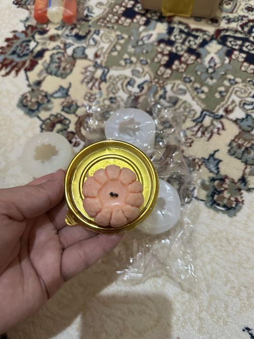 Молд силиконовый в форме мандарина