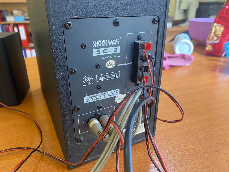 Буфер с тонколони shock wave