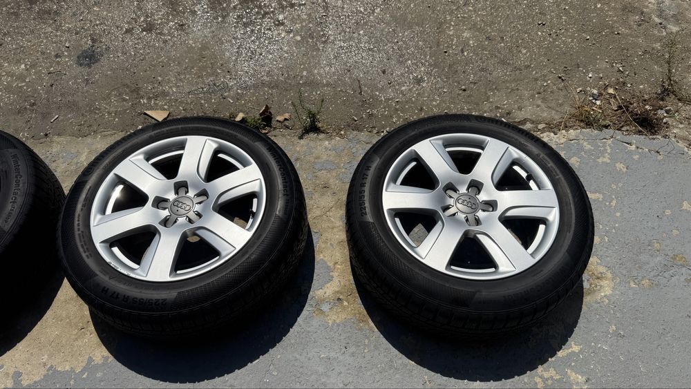 Джанти с гуми 17” за Ауди 5х112