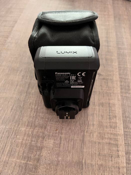 Аудио адаптер/миксер Panasonic DMW-XLR1 за GH5 и GH5S - 2 XLR входа