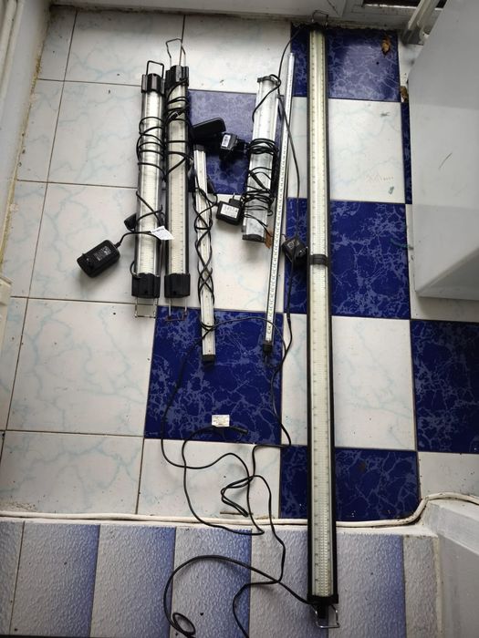 Vand lampi led acvariu 40/50/60/140cm cu lumina si pt plante