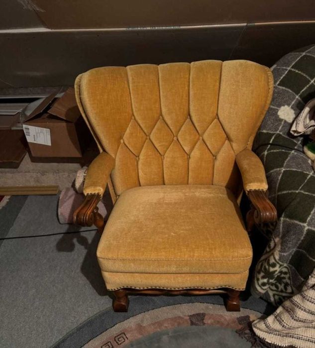 Винтидж Холова гарнитура от 50/60-те