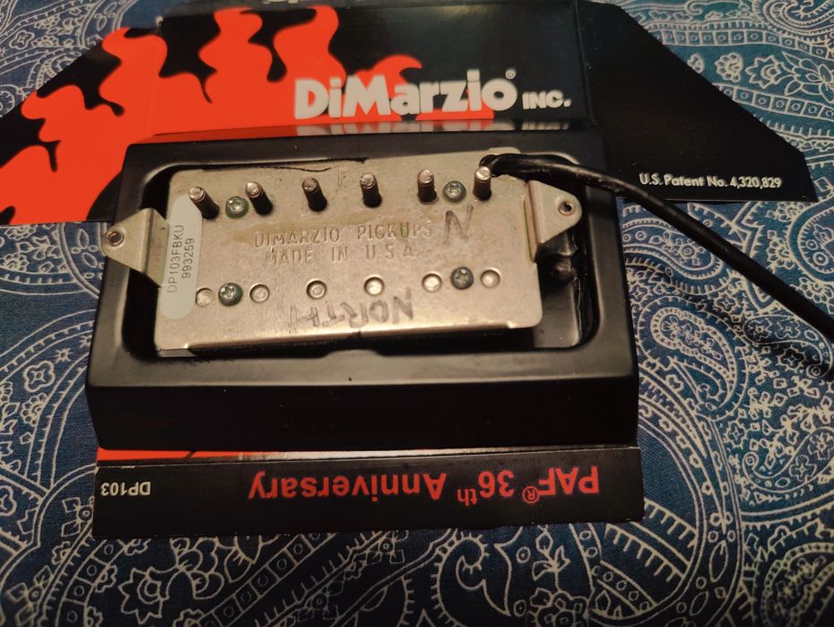 Doză chitară electrică DiMarzio PAF® 36th Anniversary humbucker