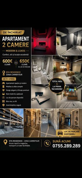 Inchiriez apartament 2 camere