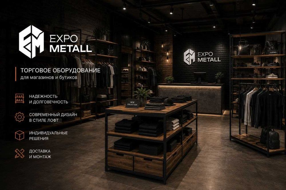 Корпусная мебель • Loft мебель • Торговое оборудование