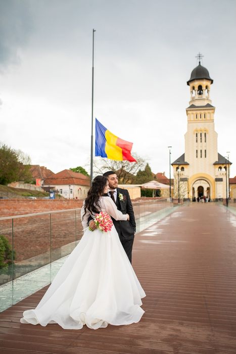 Rochie mireasa Ivory S M   ORGANZA