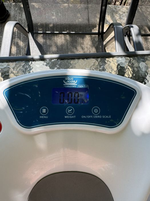 Дигитална бебешка вана с везна и термометър Aquascale 3-в-1