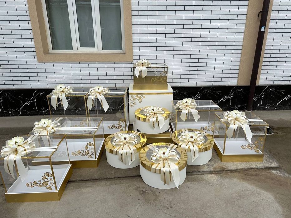 Toʻy uchun sarpo qutilari