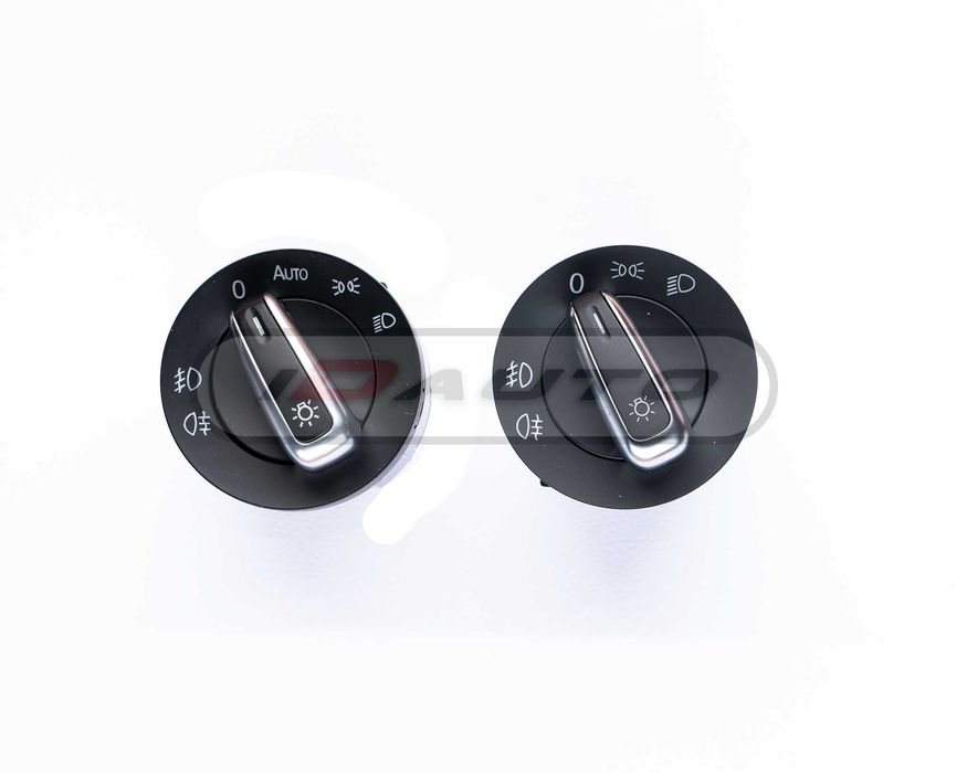 Конзола стъкла, Vw, бутони копчета ,ключ за фарове, хром, golf, Passat