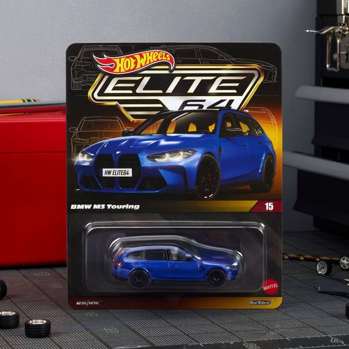 Модель BMW M3 TOURING G81 Hot Wheels Elite64
