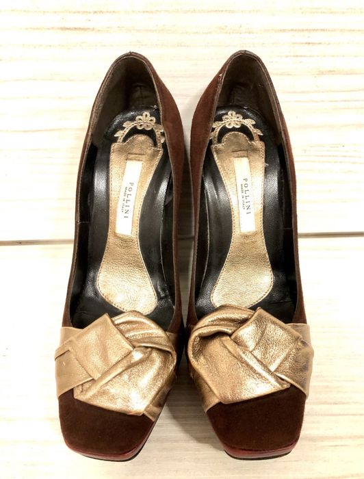 Pantofi piele Pollini, mar. 34
