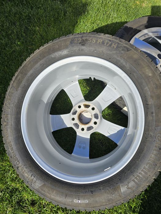 Jante cu anvelope R 17 5x112