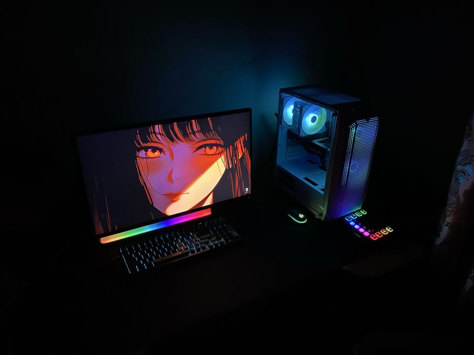 Игровой компьютер I5 12400F 4060TI полный комплект