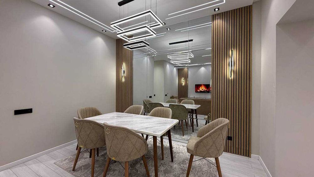 Фарғона ш. Шахар маркази 3 хонали евро ремонт квартира.  ID: 1742