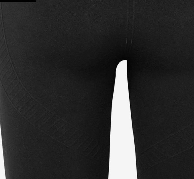 Дамски безшевни къси панталони USA Pro, 3 инча, черни, размер 6 (2X