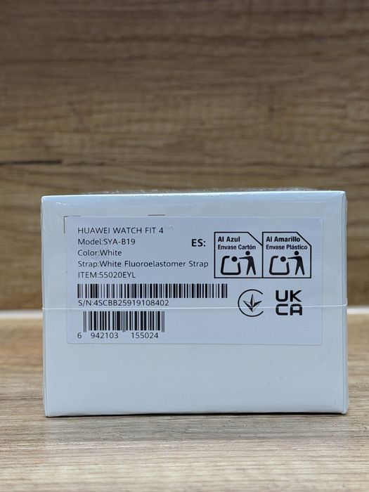 Huawei Watch Fit 4 White Запечатан